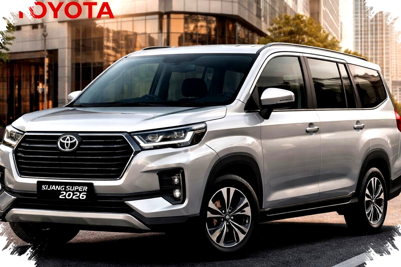 Harga Toyota Kijang Super 2026 Rp280 Jutaan, Mesin 1.8L 140 PS dan 6 Airbag Siap Tantang Dominasi Mobil Keluarga Indonesia Harga Toyota Kijang Super 2026 Rp280 Jutaan, Mesin 1.8L 140 PS dan 6 Airbag Siap Tantang Dominasi Mobil Keluarga Indonesia