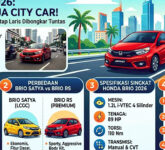 Honda Brio 2026 Masih Menguasai City Car, Harga, Spek, dan Alasan Larisnya Terbongkar