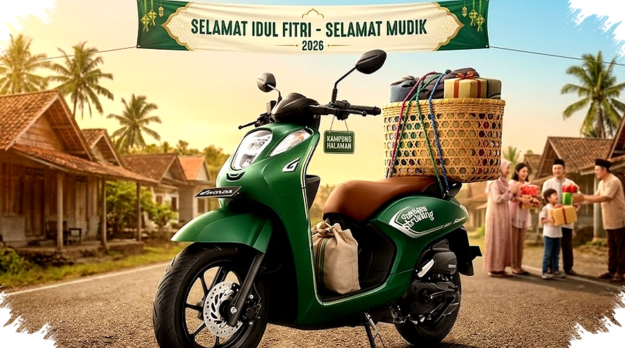 Honda Genio 2026 Tak Sekadar Gaya, Skutik Irit 60 Km per Liter yang Siap Diajak Mudik Honda Genio 2026 Tak Sekadar Gaya, Skutik Irit 60 Km per Liter yang Siap Diajak Mudik