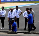 Hujan Deras, Pipa Drainase Pecah di Trek MotoGP Brasil Memicu Sinkhole Misterius