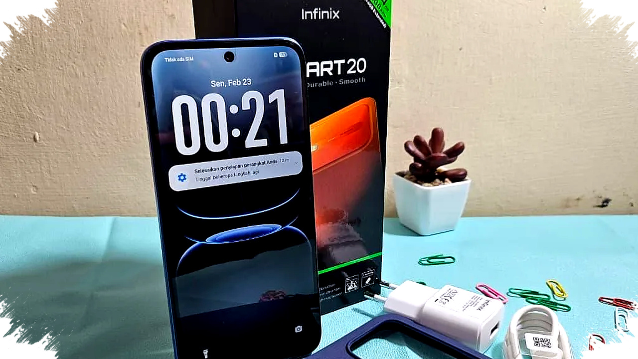 Infinix Smart 20 Baterai Jumbo Dalam Balutan Tipis, Performa Kencang Panggilan Tetap Jernih Infinix Smart 20 Baterai Jumbo Dalam Balutan Tipis, Performa Kencang Panggilan Tetap Jernih