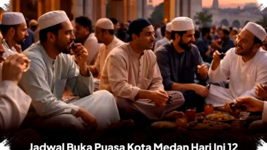 Jadwal Buka Puasa Medan 12 Maret 2026 Waktu Tepat Magrib, Doa Khusyuk Agar Ibadah Lancar dan Penuh Berkah