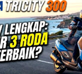 Jalanan Licin Tak Lagi Menakutkan, Yamaha Tricity 300 2026 Bawa Airbag dan LMW
