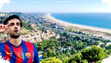 Jardín Amplio untuk Anjing di Rumah Megah Ferran Torres, Hanya 20 Menit dari Pusat Barcelona dengan Fasilitas Mewah dan Privasi Tinggi