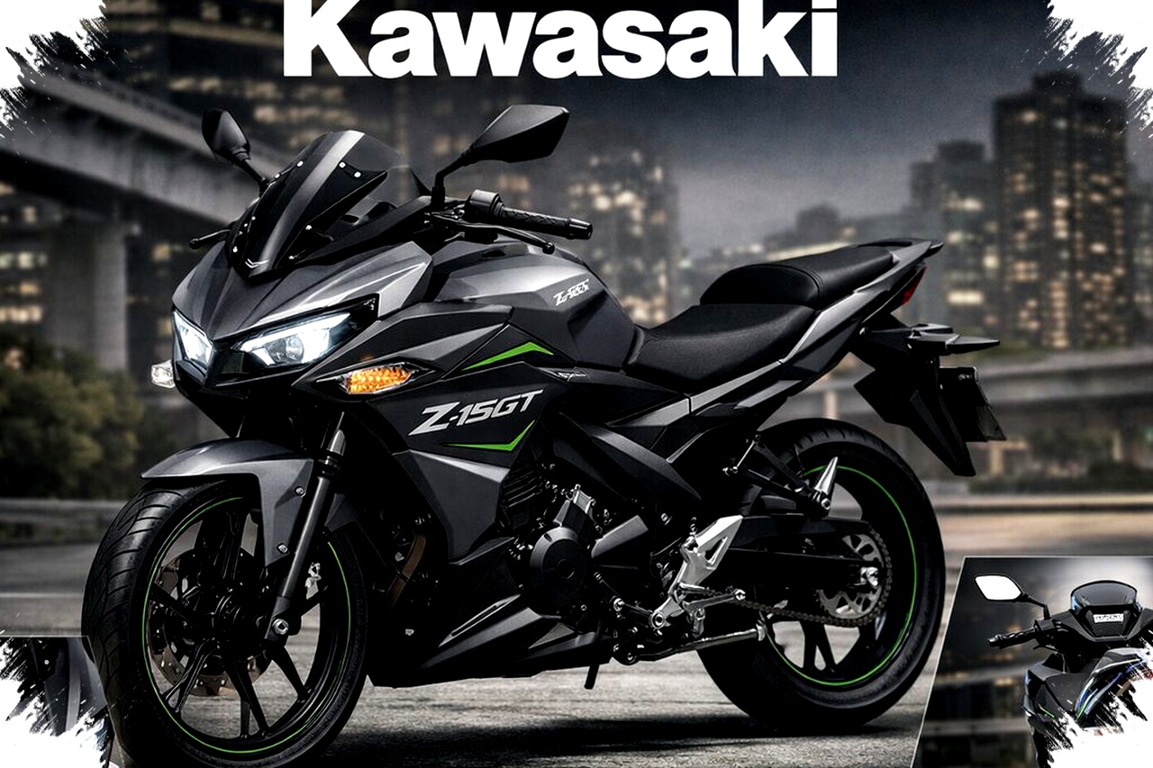 Kawasaki Ninja Z15GT Siap Gempur MX King Dengan Tenaga 16,7 HP dan Fitur ABS Full LED, Desain Sugomi Tajam Jadi Ancaman Baru! Kawasaki Ninja Z15GT Siap Gempur MX King Dengan Tenaga 16,7 HP dan Fitur ABS Full LED, Desain Sugomi Tajam Jadi Ancaman Baru!
