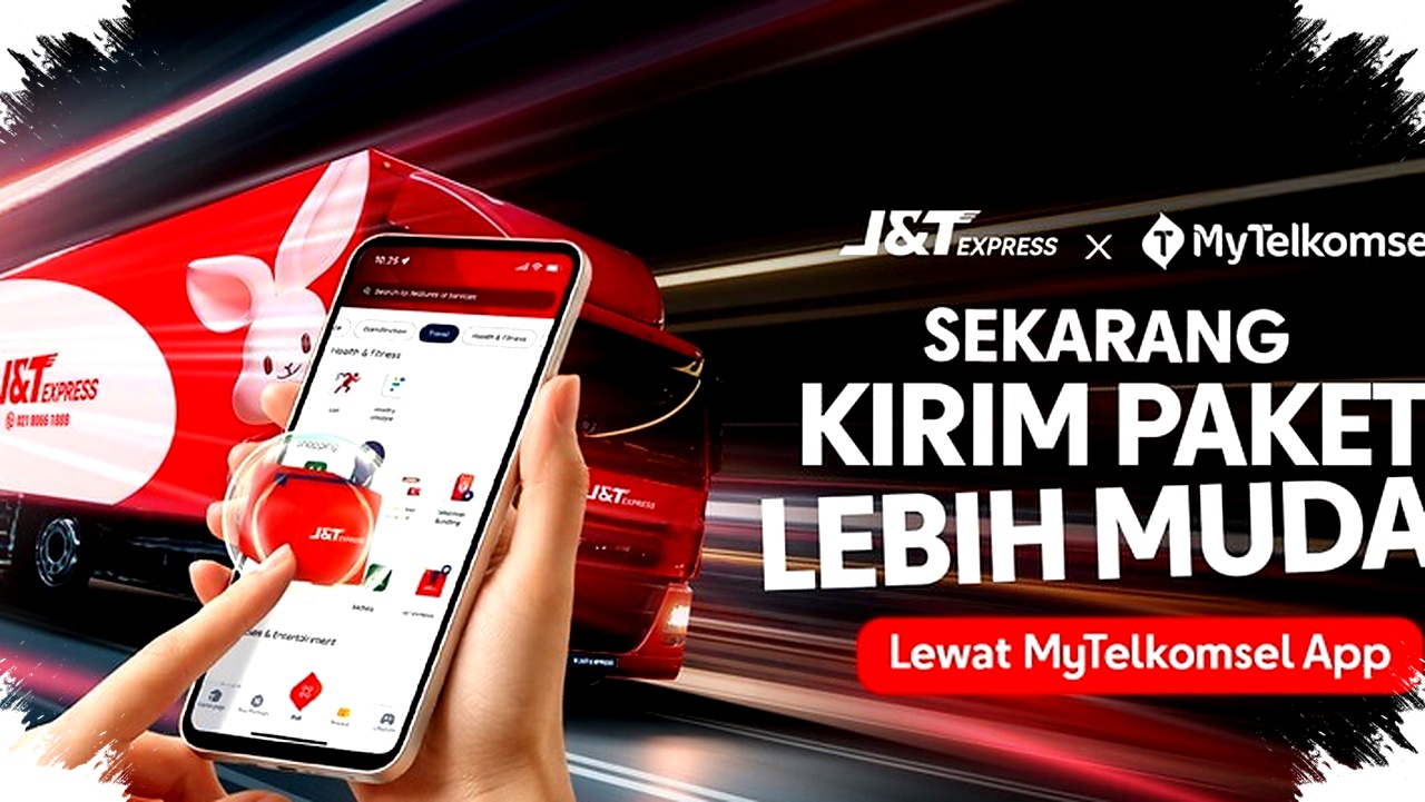 Kirim Paket Tanpa Ribet Lewat MyTelkomsel, J&T Express Ubah Cara Kirim Jadi Lebih Cepat dan Praktis Kirim Paket Tanpa Ribet Lewat MyTelkomsel, J&T Express Ubah Cara Kirim Jadi Lebih Cepat dan Praktis