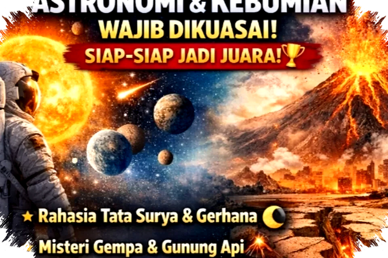 Kisi-Kisi OSN Astronomi Dan Kebumian 2026 Resmi Rilis, Ini Materi Wajib Yang Menentukan Lolos Nasional Kisi-Kisi OSN Astronomi Dan Kebumian 2026 Resmi Rilis, Ini Materi Wajib Yang Menentukan Lolos Nasional