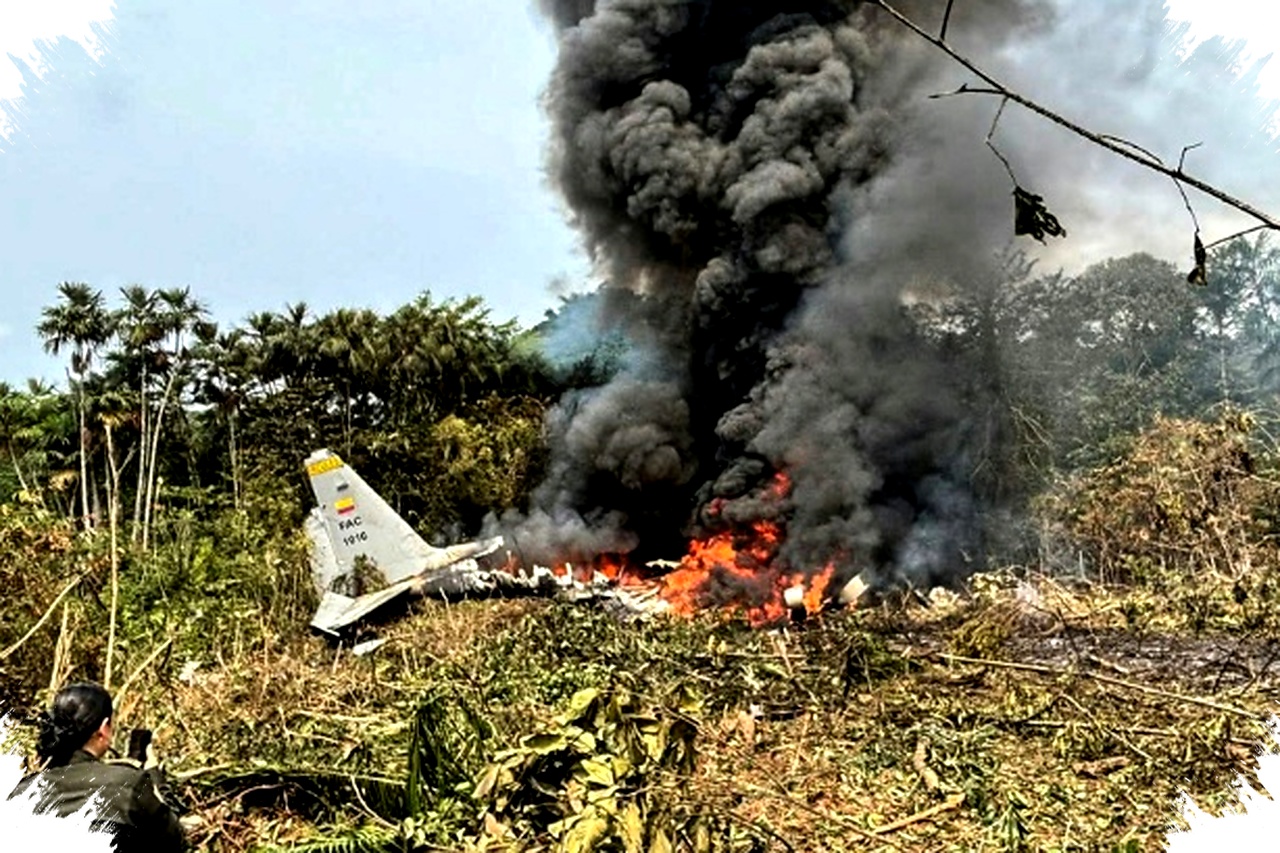 Kolombia Berduka Atas Tragedi Hercules, 80 Prajurit Terluka atau Gugur Dalam Kecelakaan Mencekam