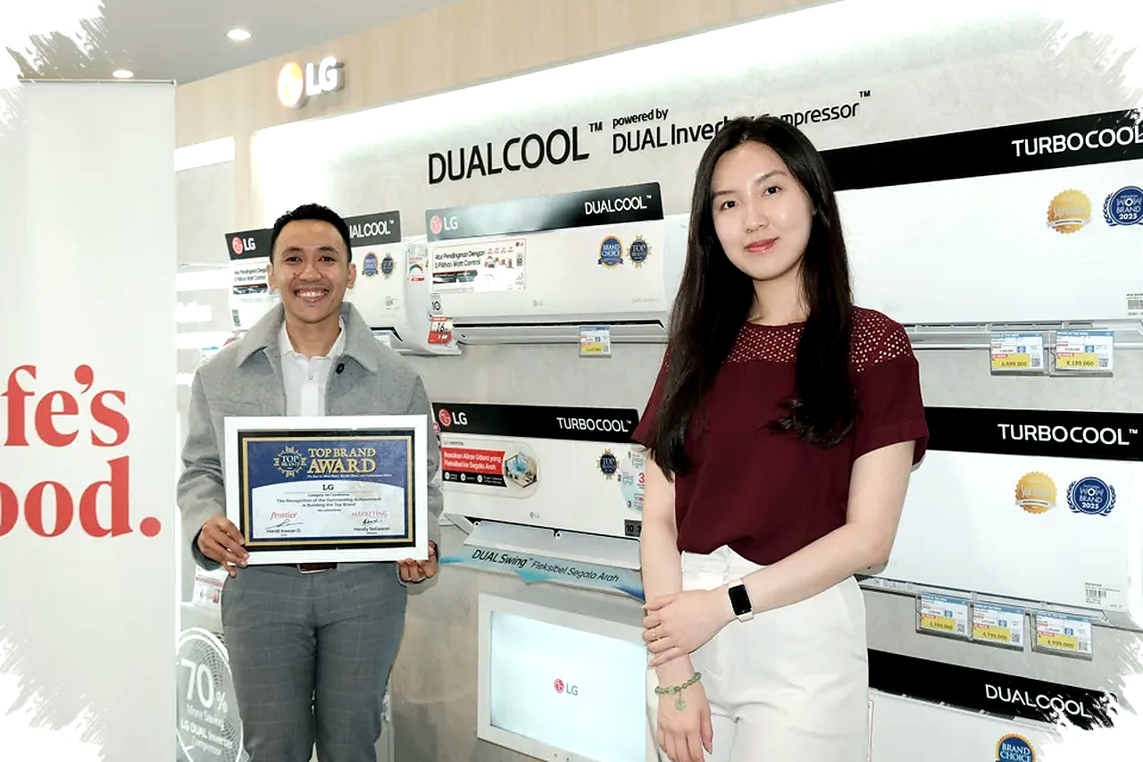 Konsisten Berinovasi Gandeng Teknologi Terdepan, AC LG Raih Top Brand Award 2026 Lagi Konsisten Berinovasi Gandeng Teknologi Terdepan, AC LG Raih Top Brand Award 2026 Lagi