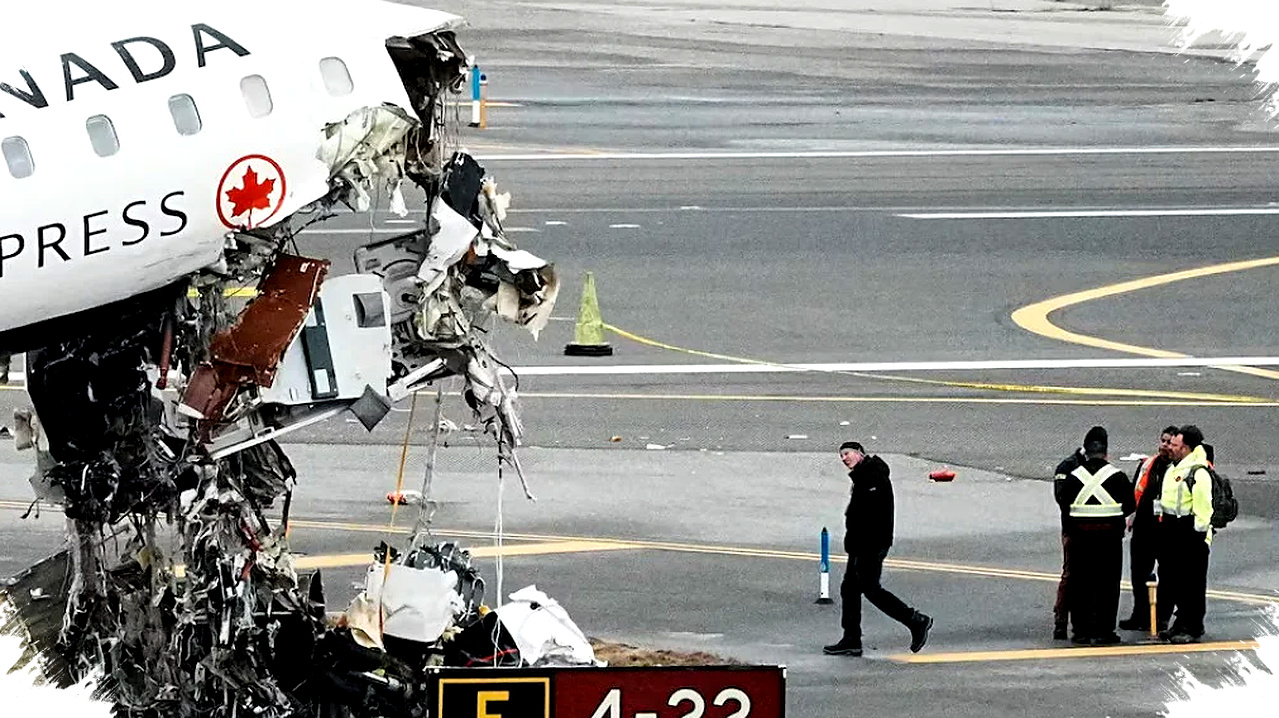 Kronologi Lengkap Kecelakaan Air Canada Tabrak Mobil Pemadam di Bandara LaGuardia