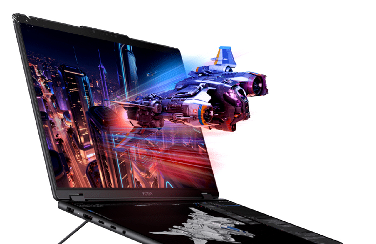 Lenovo Yoga Book Pro 3D Tantang Dominasi Laptop Kreator, Inovasi Dua OLED dan 3D Tanpa Kacamata Siap Ubah Peta Persaingan Lenovo Yoga Book Pro 3D Tantang Dominasi Laptop Kreator, Inovasi Dua OLED dan 3D Tanpa Kacamata Siap Ubah Peta Persaingan