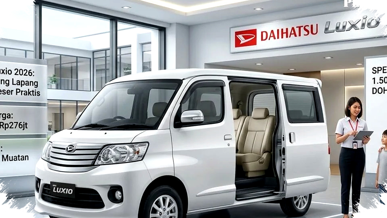 Luxio 2026 Buktikan Kabin Terluas Kelasnya, Mesin DOHC Tangguh atau Kurang Nyaman di Jalan Tol? Luxio 2026 Buktikan Kabin Terluas Kelasnya, Mesin DOHC Tangguh atau Kurang Nyaman di Jalan Tol?