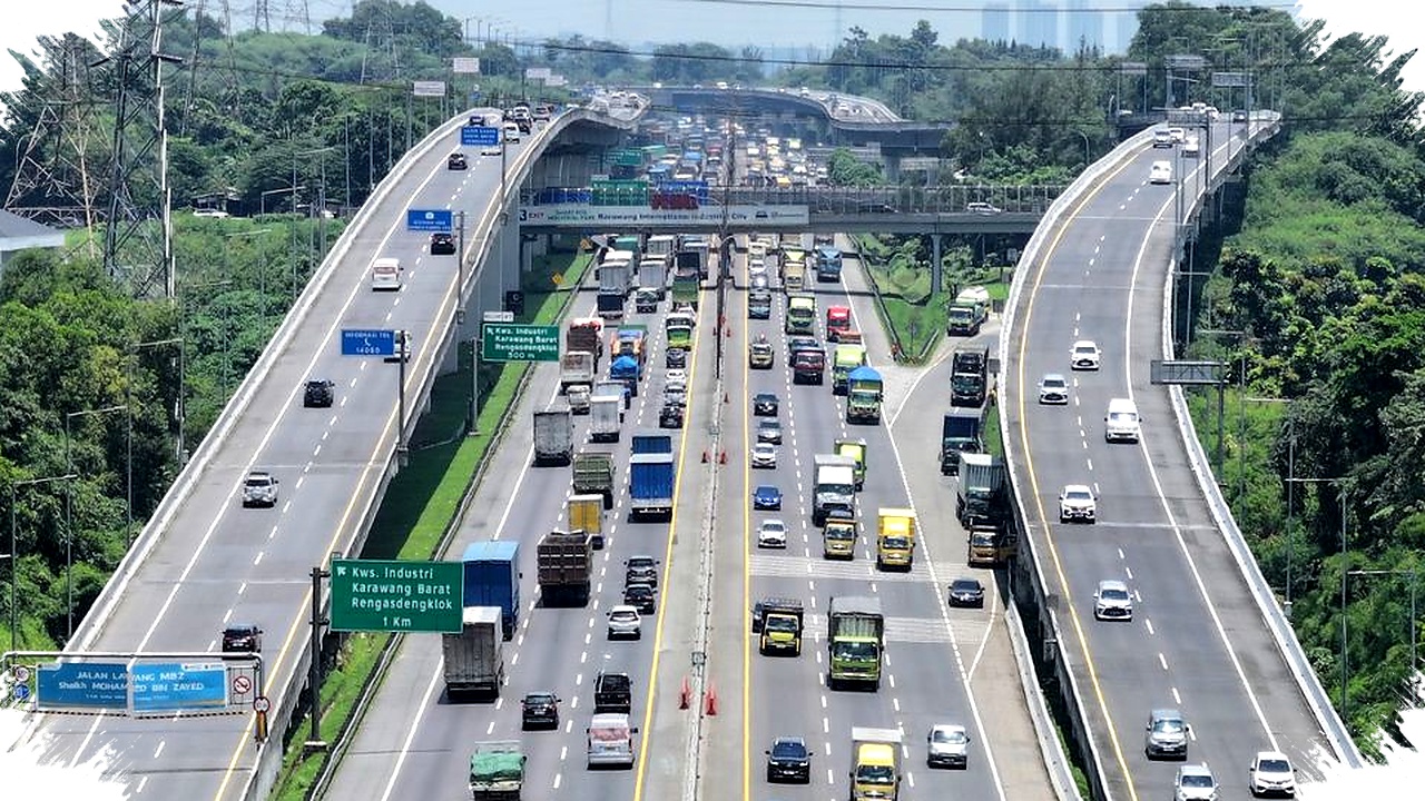 Malam Idul Fitri di MBZ Memuncak, Volume Kendaraan Melonjak 76 Persen