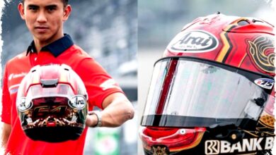 Mario Aji Angkat Batik Magetan Lewat Helm Moto2 2026, Kisah Budaya Jawa Timur Menyala di Lintasan Balap