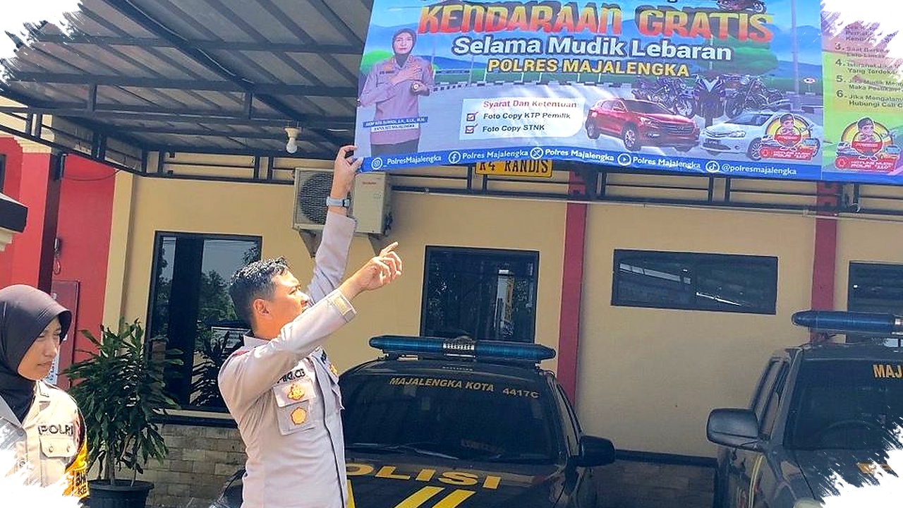 Mau Mudik Lebaran? Titip Kendaraan Gratis di Seluruh Polsek Majalengka, Biar Hati Tenang