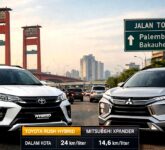 Mitsubishi Xpander Cross vs Toyota Rush 2026, Siapa Jawara Irit BBM di Kota dan Tol?
