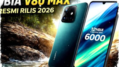 Nubia V80 Max Hadir Dengan Layar 6,9 Inci, RAM Besar 8GB Plus Virtual 16GB, Siap Tahan Banting dan Baterai Jumbo 6000mAh!