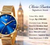 Olivia Burton Signature Azure, Dial Biru Elegan yang Mengubah Jam Tangan Jadi Pernyataan Gaya