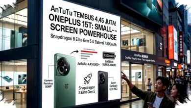 OnePlus 15T Pecah 4,45 Juta di AnTuTu, Flagship Compact Ini Bawa Baterai 7.500mAh