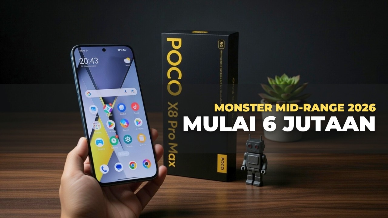 Penjualan Perdana POCO X8 Pro dan X8 Pro Max Dimulai, Diskon Besar atau Baterai Raksasa? Penjualan Perdana POCO X8 Pro dan X8 Pro Max Dimulai, Diskon Besar atau Baterai Raksasa?