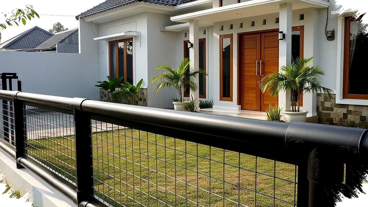 Pipa PVC Mengguncang Kampung, 9 Desain Pagar Rumah Hemat Anti Rayap dan Korosi yang Estetik! Pipa PVC Mengguncang Kampung, 9 Desain Pagar Rumah Hemat Anti Rayap dan Korosi yang Estetik!