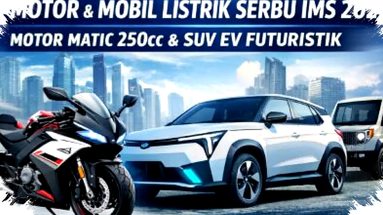 QJ Motor Guncang IMS 2026, Matic 250cc Langka dan SUV Listrik Futuristik Serbu Panggung QJ Motor Guncang IMS 2026, Matic 250cc Langka dan SUV Listrik Futuristik Serbu Panggung