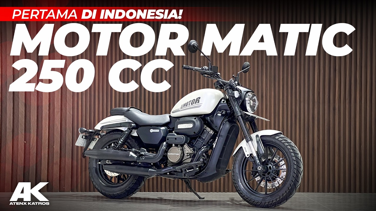 QJ Motor SRV 250 AMT Resmi Hadir, Cruiser Matic 250cc Pertama Dengan Suara Mirip Ducati QJ Motor SRV 250 AMT Resmi Hadir, Cruiser Matic 250cc Pertama Dengan Suara Mirip Ducati