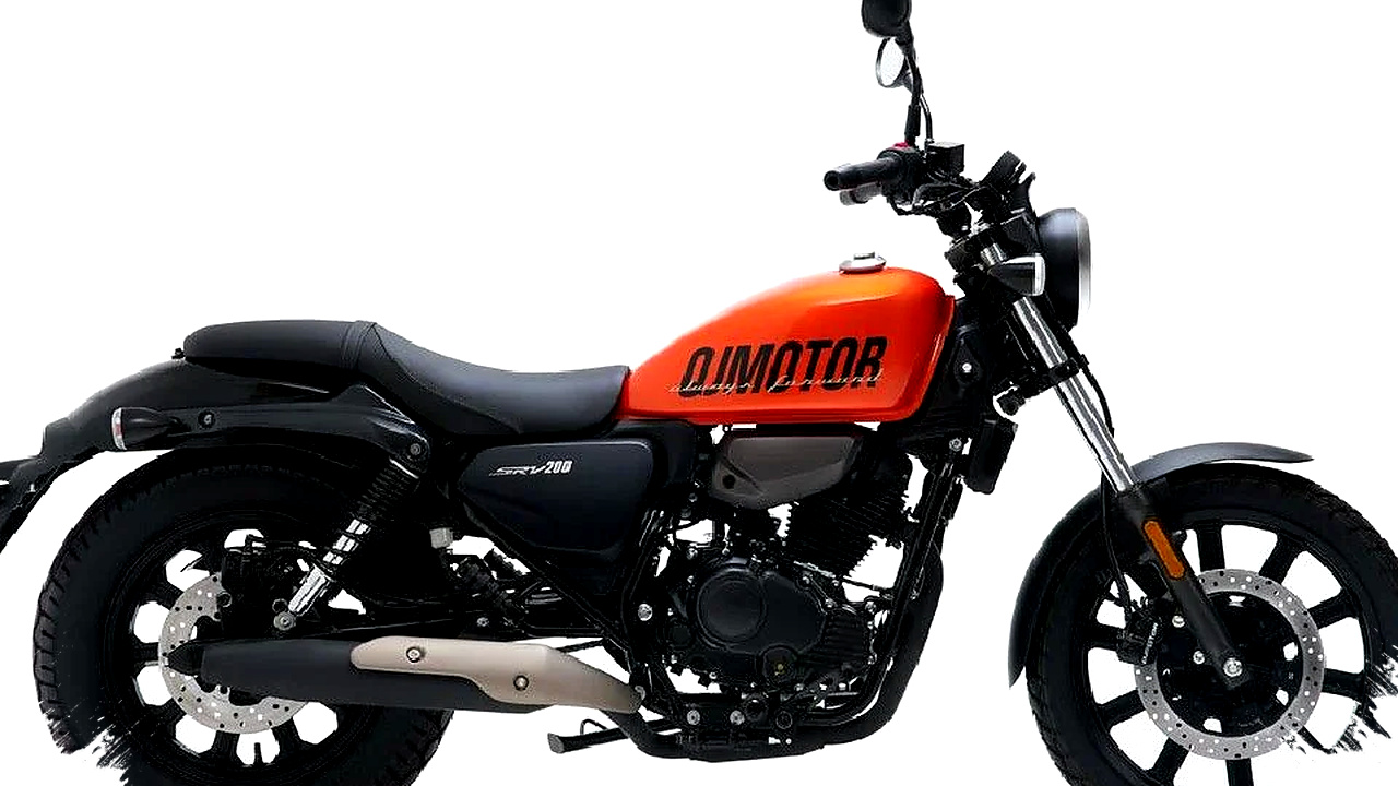 QJMotor SRV 200 MT Datang Menggoda, Cruiser Rp 32 Jutaan dengan TFT dan Jok 720 Mm