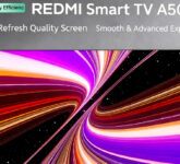 REDMI Smart TV A50 Resmi Hadir, Layar 4K 144Hz 50 Inci Mengubah Peta TV Entry-Level