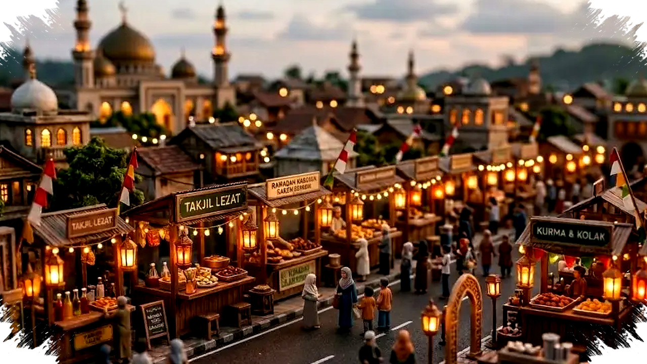 Rahasia Prompt AI Menghidupkan Miniatur Kota Ramadan, Ciptakan Visual Estetik yang Memikat Hati dan Pikiran Rahasia Prompt AI Menghidupkan Miniatur Kota Ramadan, Ciptakan Visual Estetik yang Memikat Hati dan Pikiran