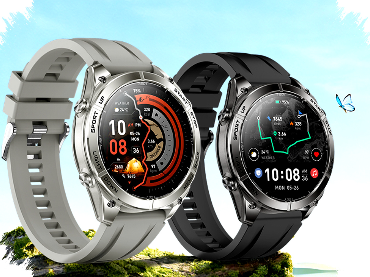 Rollme Navis Smartwatch Menggoda Petualang, Dual-Band GPS, Offline Maps dan Tahan Air 50 Meter Siap Uji Batas Rollme Navis Smartwatch Menggoda Petualang, Dual-Band GPS, Offline Maps dan Tahan Air 50 Meter Siap Uji Batas