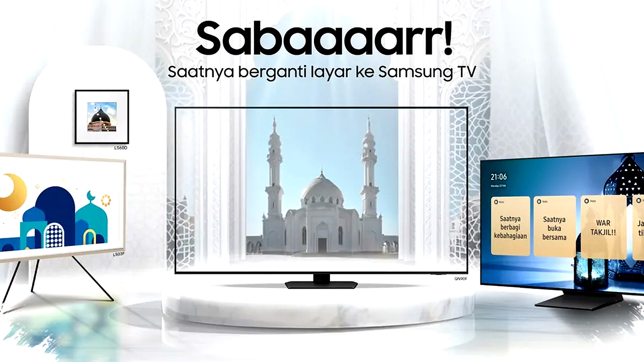 SABAAR Samsung Hadirkan Teknologi Imersif, Ciptakan Ramadan Hangat dan Harmonis Bersama Keluarga di Rumah SABAAR Samsung Hadirkan Teknologi Imersif, Ciptakan Ramadan Hangat dan Harmonis Bersama Keluarga di Rumah