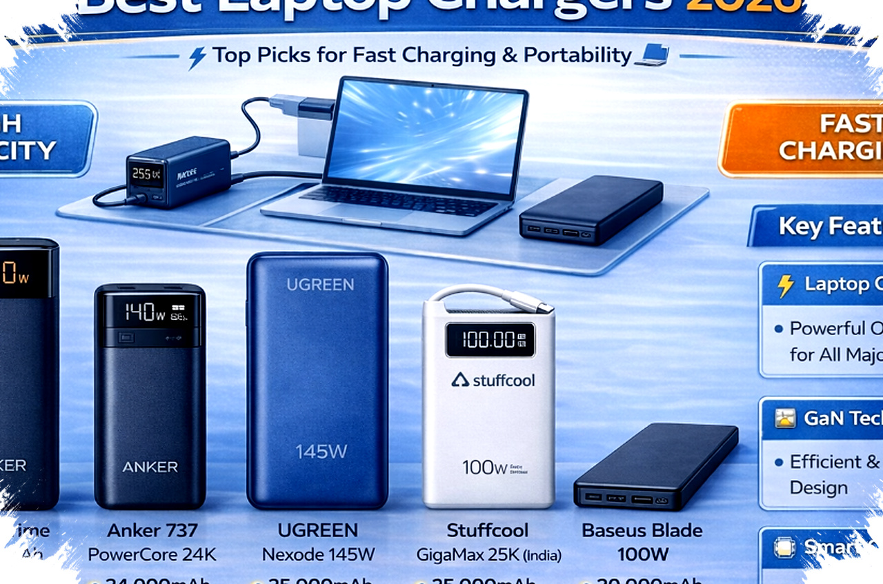 Saat Laptop Tak Bisa Menunggu, Panduan Power Bank Terbaik 2026 yang Benar-Benar Tepat Saat Laptop Tak Bisa Menunggu, Panduan Power Bank Terbaik 2026 yang Benar-Benar Tepat