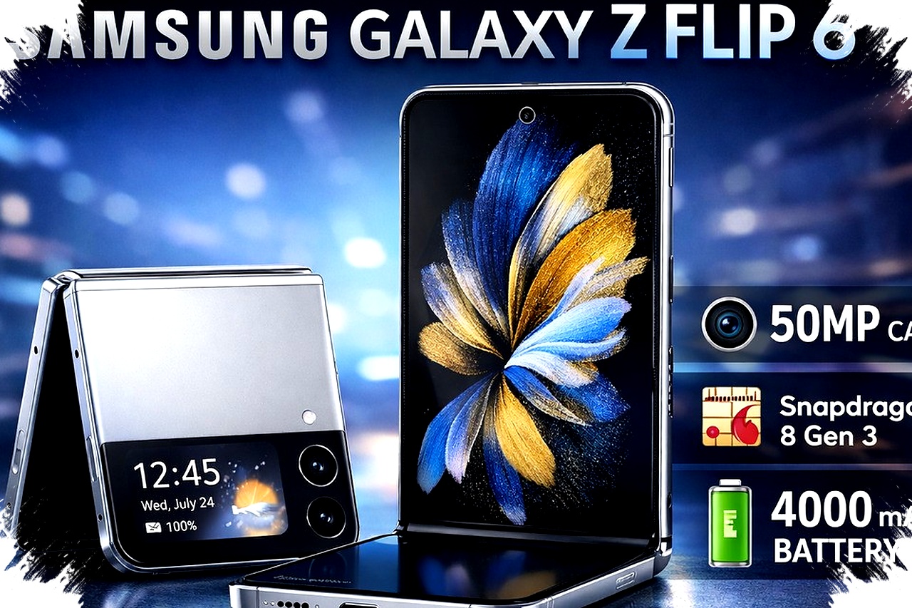 Samsung Z Flip 6 Tampil Lebih Matang, Layar AMOLED 120Hz dan Baterai 4.000 mAh Samsung Z Flip 6 Tampil Lebih Matang, Layar AMOLED 120Hz dan Baterai 4.000 mAh