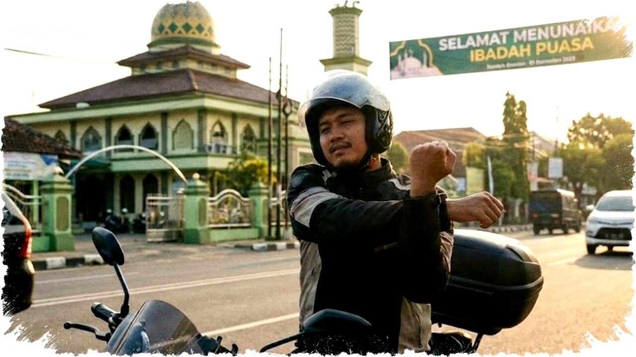 Sering Ngantuk Saat Riding di Bulan Puasa Terapkan 3 Cara Mudah Ini Agar Fokus dan Nyawa Tetap Aman!