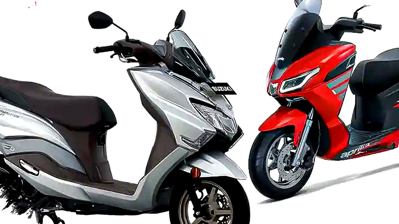 Suzuki Burgman Street EX Vs Aprilia SXR 125, Duet Skutik Maxi 125cc Bodi Bantet dan Fitur Nendang!