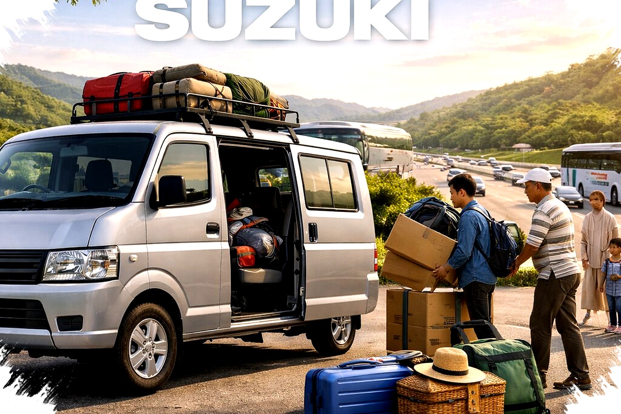 Suzuki Carry Minivan 2026 Diburu Jelang Lebaran, Kabin Luas Siap Angkut Keluarga Suzuki Carry Minivan 2026 Diburu Jelang Lebaran, Kabin Luas Siap Angkut Keluarga