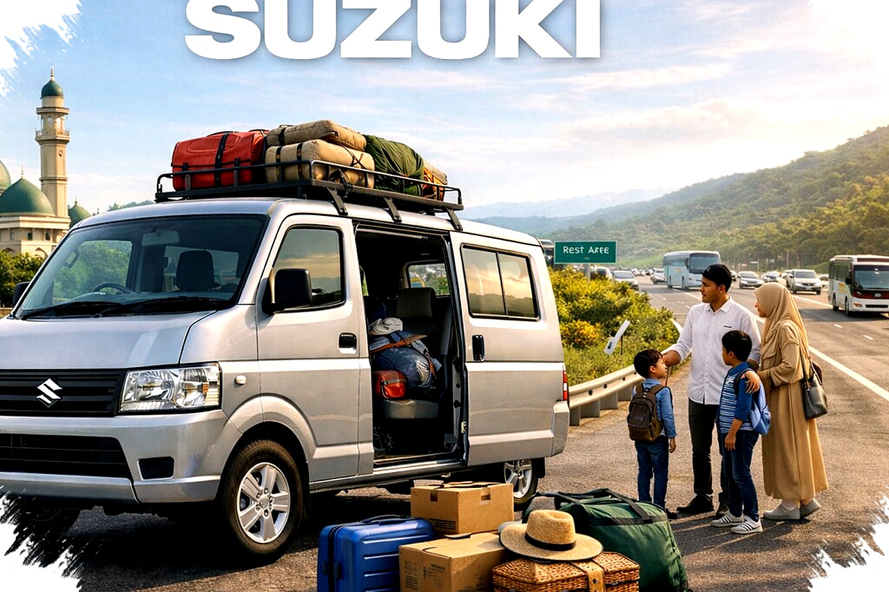Suzuki Carry Minivan 2026 Teman Mudik Lebaran, Kabin Super Lega Mesin 1462 cc Efisien Suzuki Carry Minivan 2026 Teman Mudik Lebaran, Kabin Super Lega Mesin 1462 cc Efisien