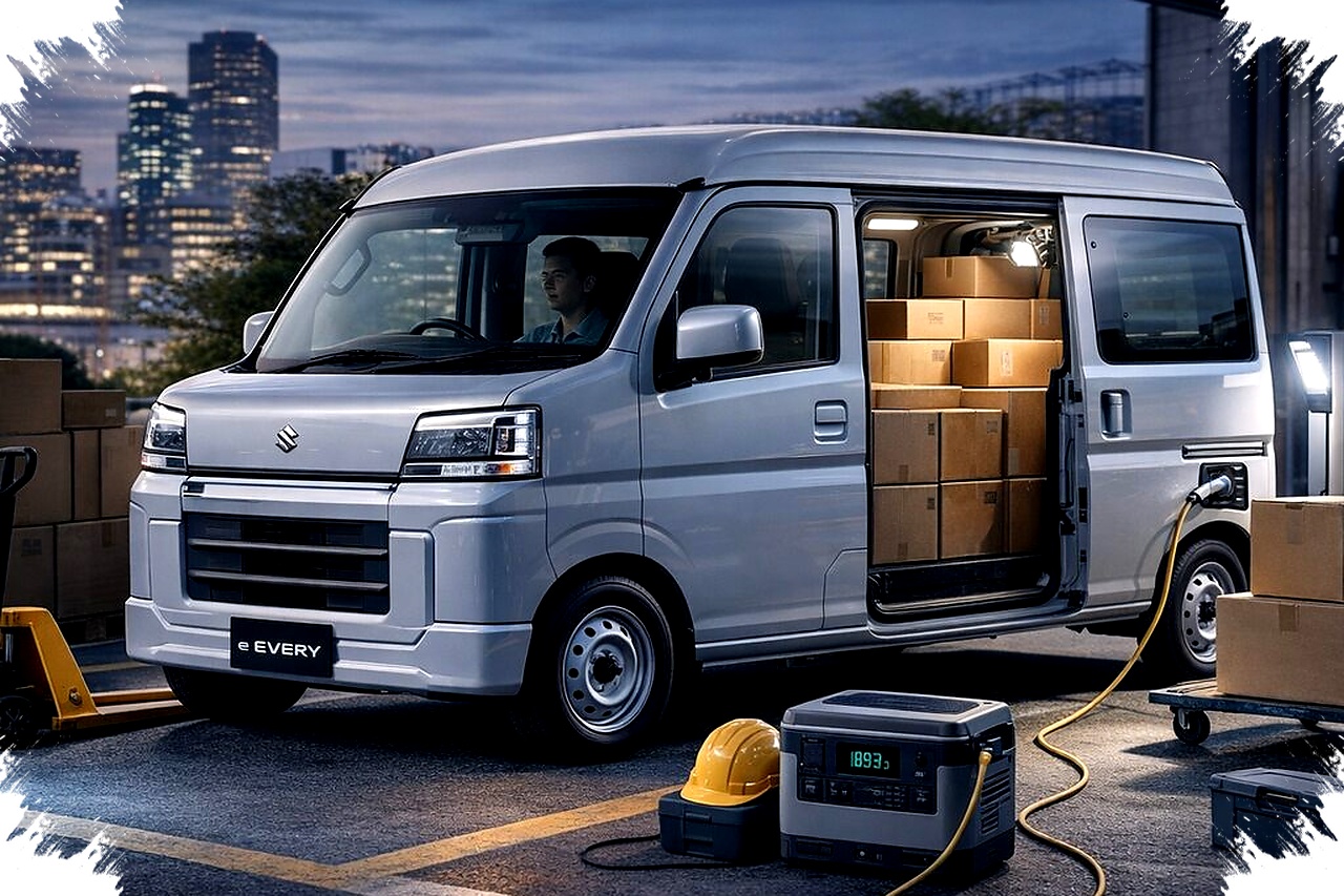 Suzuki e EVERY 2026 Siap Angkut 350 Kg, Van Listrik Niaga 257 Km untuk Bisnis Kota Suzuki e EVERY 2026 Siap Angkut 350 Kg, Van Listrik Niaga 257 Km untuk Bisnis Kota