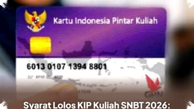 Syarat Lolos KIP Kuliah SNBT 2026, Batas Penghasilan Orang Tua Disesuaikan Dengan UMP Daerah!