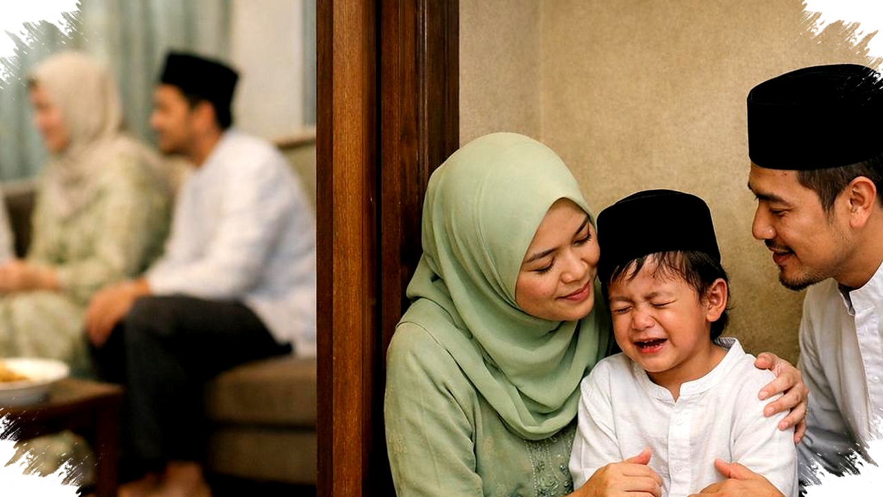 Tantrum Anak Saat Lebaran Memuncak, Kunci Tenang dan Strategi Jitu Agar Silaturahmi Tetap Harmonis