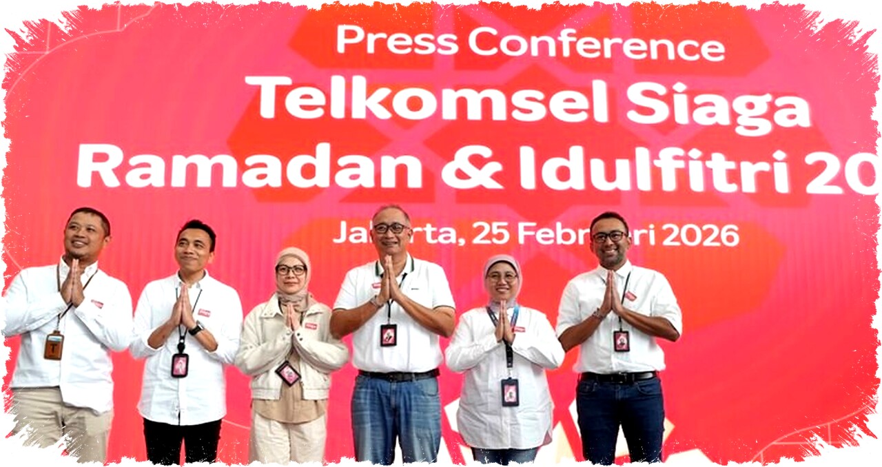 Telkomsel Siaga Dengan 43 Posko dan Jaringan AI Canggih Amankan Ramadan Idulfitri 2026, Mudik dan Ibadah Tetap Lancar! Telkomsel Siaga Dengan 43 Posko dan Jaringan AI Canggih Amankan Ramadan Idulfitri 2026, Mudik dan Ibadah Tetap Lancar!
