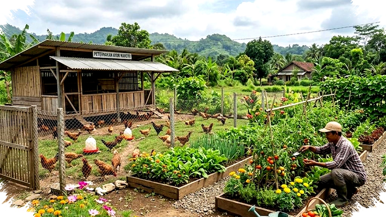 Ternak di Lahan Sempit untuk IRT, Kombinasi Taman Asri dan Sumber Penghasilan Menggiurkan! Ternak di Lahan Sempit untuk IRT, Kombinasi Taman Asri dan Sumber Penghasilan Menggiurkan!