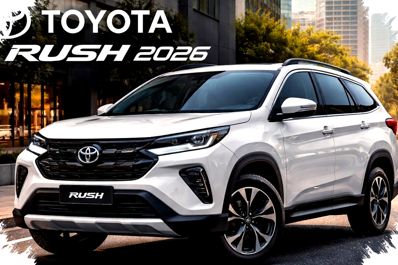 Toyota Rush 2026 Hadir Dengan Kabin Super Luas dan Mesin 1.5L Dual VVT-i, Mengancam Posisi SUV Keluarga Kompetitor! Toyota Rush 2026 Hadir Dengan Kabin Super Luas dan Mesin 1.5L Dual VVT-i, Mengancam Posisi SUV Keluarga Kompetitor!