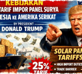 Trump Tetapkan Tarif Impor Panel Surya RI 104 Persen, Bagaimana Indonesia Hadapi Tekanan Proteksionisme Amerika Serikat!