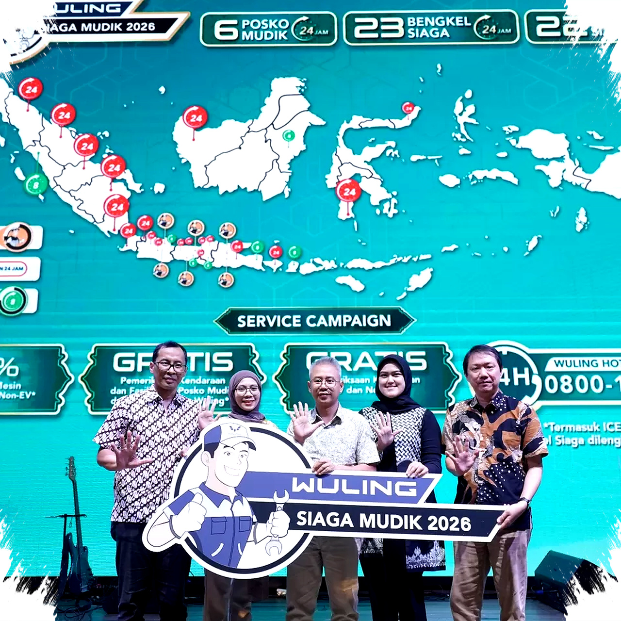 Wuling Hadirkan Tenang Bersama Wuling, Jamin Perjalanan Mudik Lebaran 2026 Bebas Risiko Wuling Hadirkan Tenang Bersama Wuling, Jamin Perjalanan Mudik Lebaran 2026 Bebas Risiko