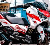 Yamaha XMAX 250 saat Jalan Tak Bersahabat, ABS dan TCS Menjaga Kendali Tetap Aman