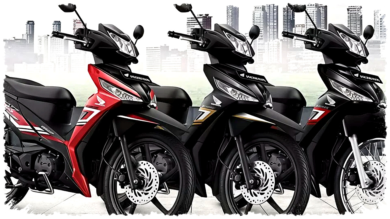 4 Motor Bebek Paling Irit 2026, Honda Revo X Tembus 58 Km per Liter dan Lawan Beratnya Murah