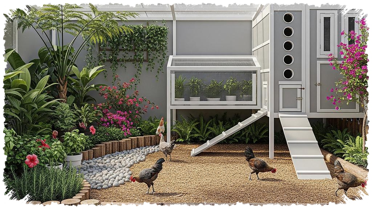 5 Ide Umbaran Ayam untuk Halaman Sempit, Tetap Luas Rapi dan Ayam Minim Stres