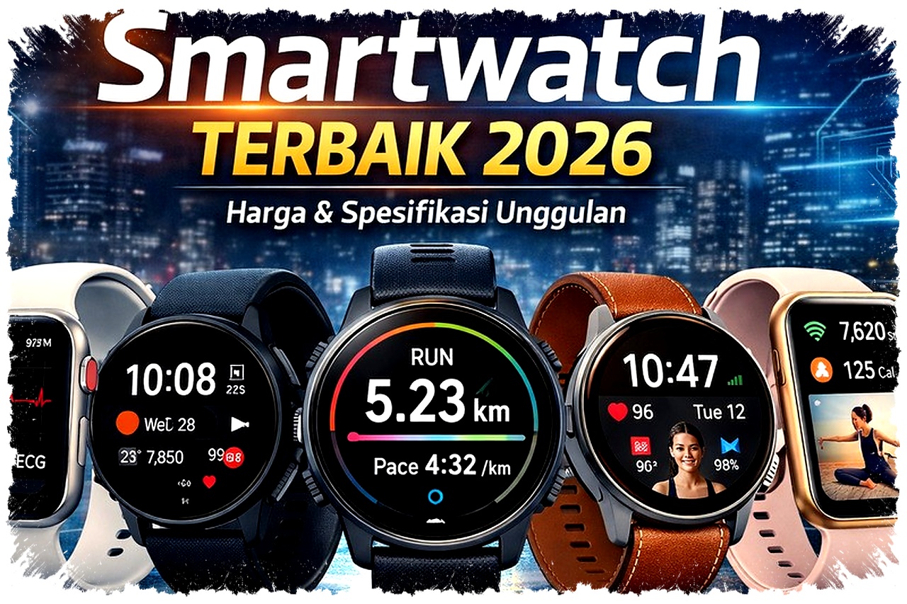 5 Jam Tangan Pintar Terbaik 2026, Dari Apple Watch Hingga Pilihan Paling Worth It